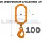 Redukční závěs s hákem pro jeřábový hák vel.100 dle DIN 15401