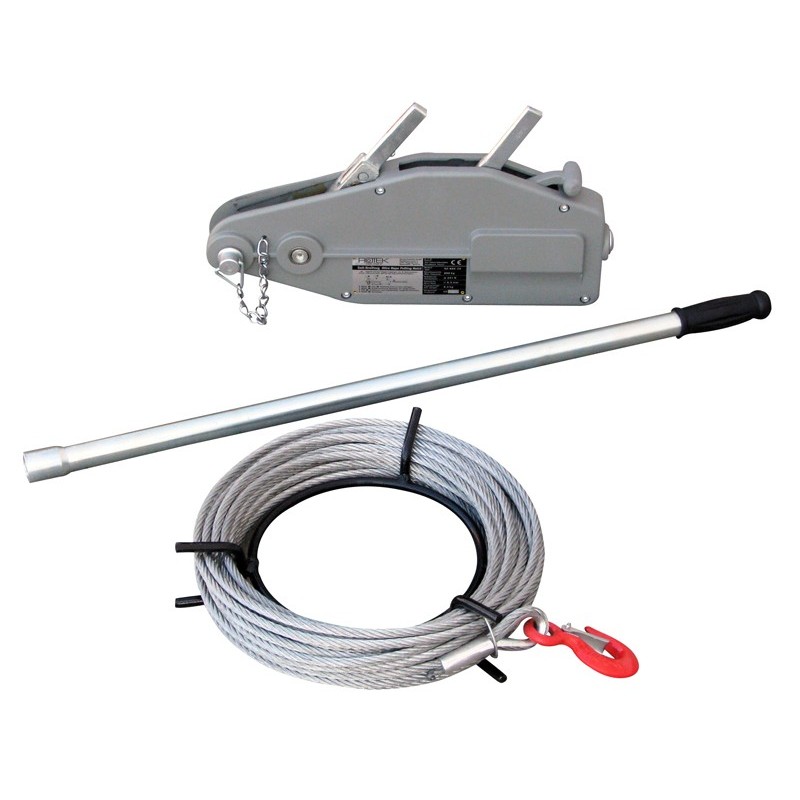 Lanový zvedák SZ sestava zvedáku a lana