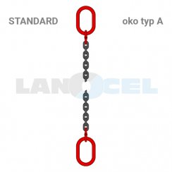 řetězový vazák OKO-OKO, typ 100M00 třída 8 základní náhled