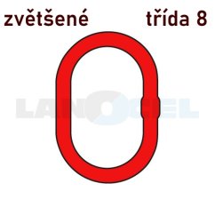 závěsné oko zvětšené T třída 8 základní náhled