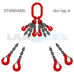 řetězový ČTYŘHÁK se zkracovači 414M00_Z3 třída 8 základní náhled