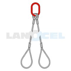 lanový dvojzávěs, typ 220L-WC základní náhled