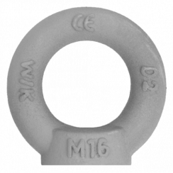 Nerezová matice s okem DIN 582 - C15E, materiál AISI 316 označení oka