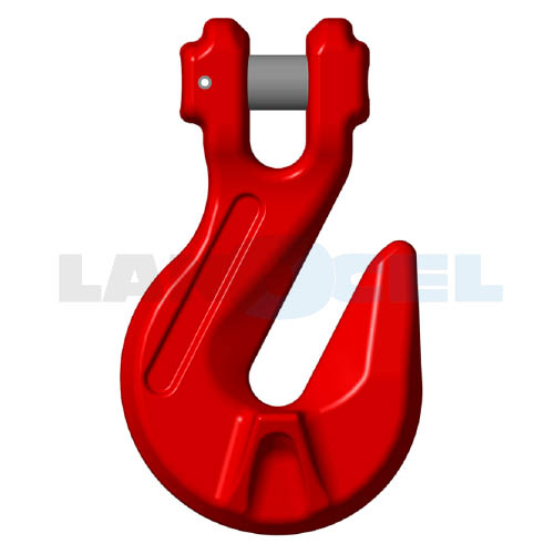 Zkracovací hák vidlicový KP třída 8 nákres čelní pohled