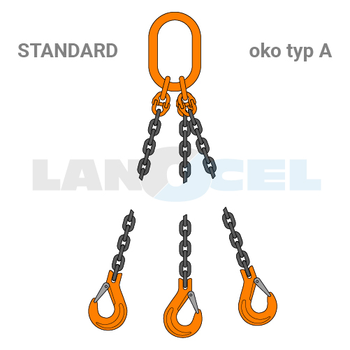 řetězový TROJHÁK 314M00 třída 10 základní náhled