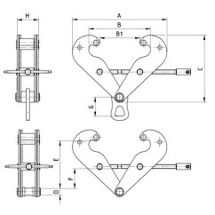 Nosníková svěrka ZZ