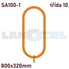 závěsné oko VSAW 800x320mm třída 10