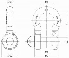 třmen omega HA2 šroubovací schéma třmen omega HA2 šroubovací schéma
