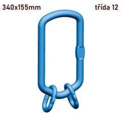 závěsná hlava VLWP 340x155mm třída 12