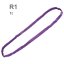 Nekonečná vinutá smyčka R1 jednoduchý obal