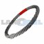 kabelově vinutá lanová smyčka GRUMET typ 266G-WC - průměr: 18 mm, délka: 2 m, povrch: pozinkované