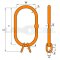 Závěsná hlava VSW 430x220mm třída 10 rozměry