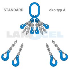 řetězový ČTYŘHÁK se zkracovači 414M00_Z3 třída 12 základní náhled řetězový ČTYŘHÁK se zkracovači 414M00_Z3 třída 12 základní náhled