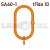 závěsné oko TN 430x220mm třída 10