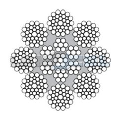 Ocelové lano 8x36WS-IWRC