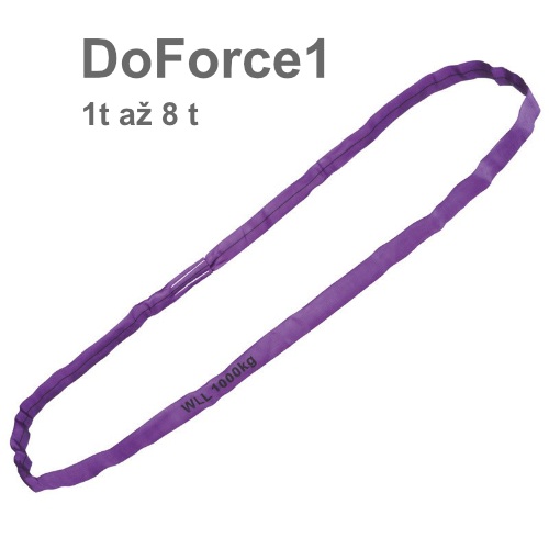 Nekonečná vinutá smyčka DoForce1 jednoduchý obal 1t až 8t