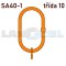 závěsné oko TN 430x220mm třída 10