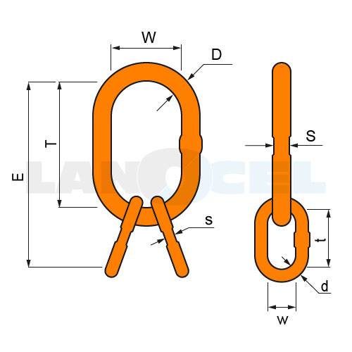 závěsná hlava VW třída 10 rozměry